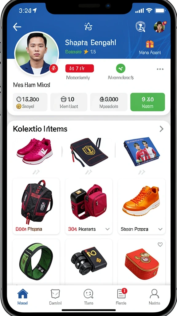 Berbagai item dan power-up untuk meningkatkan permainan.