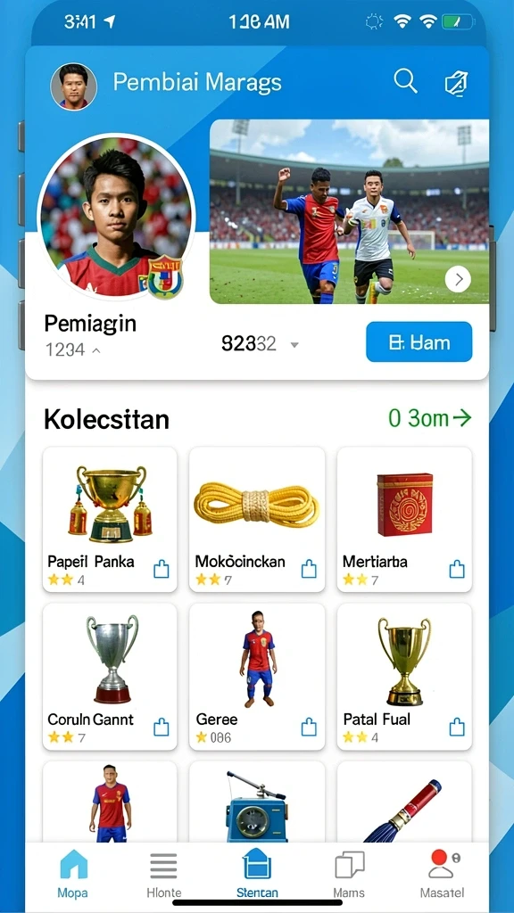 Berbagai permainan menarik dalam satu aplikasi.