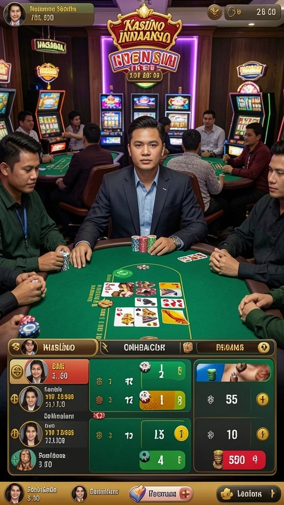 Interaksi sosial yang menghubungkan pemain satu sama lain.