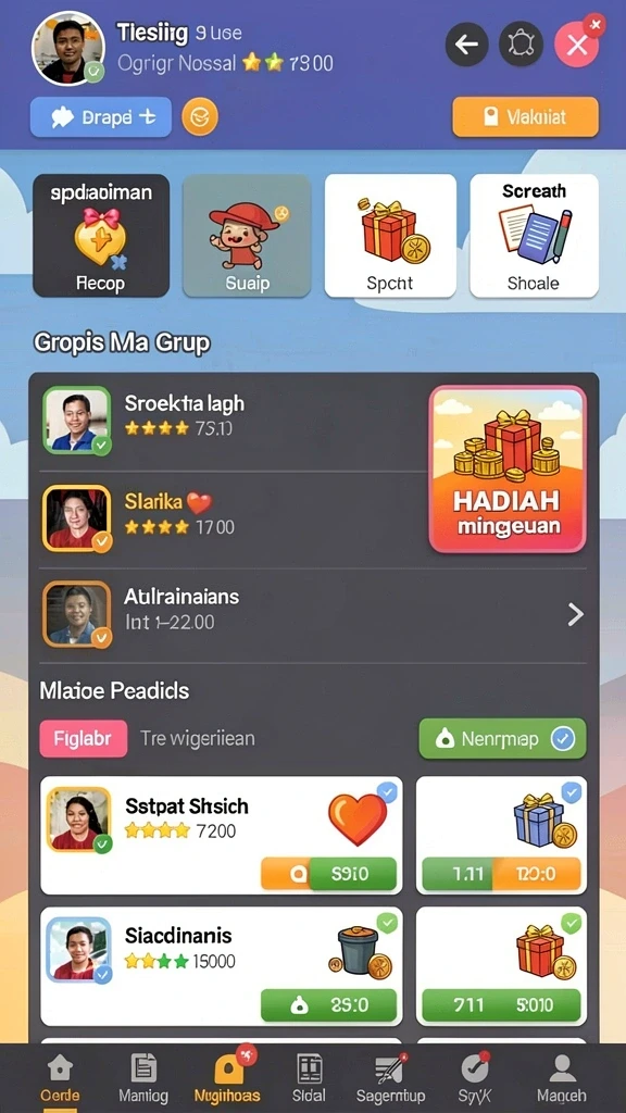 Tampilan awal game BETON999 yang menarik.