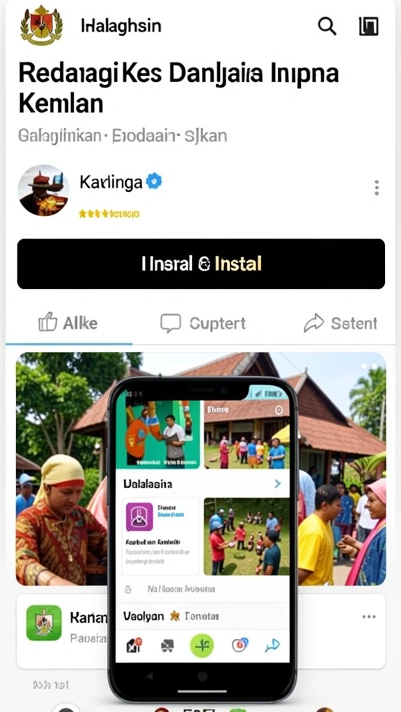 Menu pilihan permainan yang beragam dan menarik.