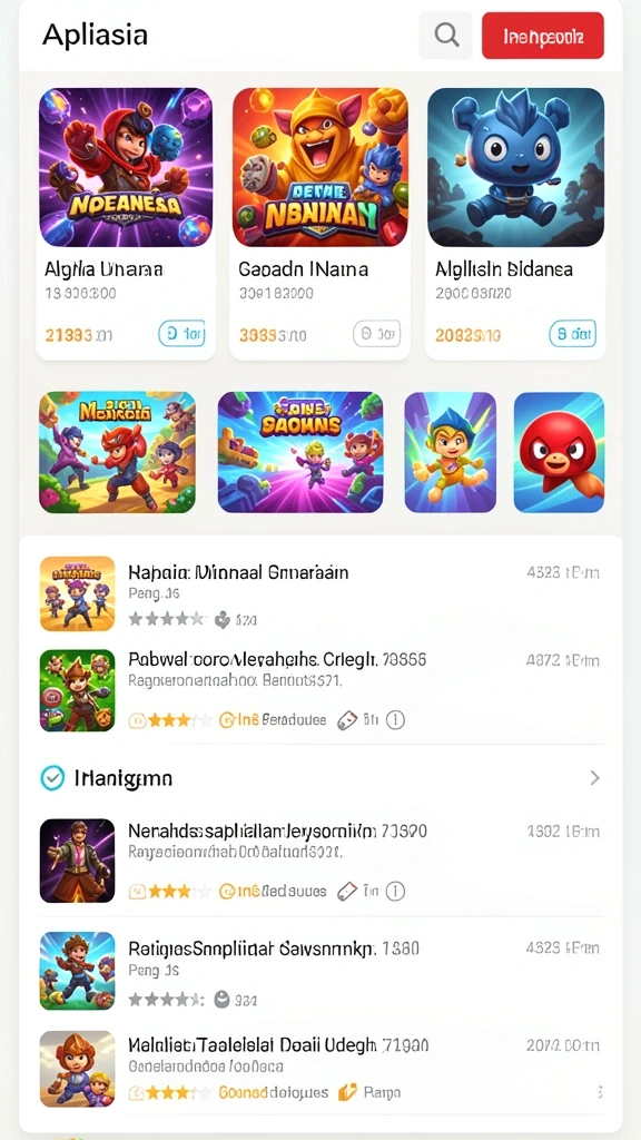 Tampilan antarmuka yang menarik dan modern.