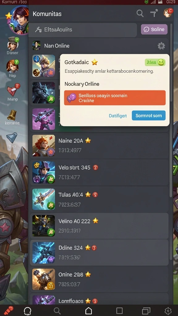 Mode multiplayer yang mengasyikkan untuk dimainkan bersama teman.