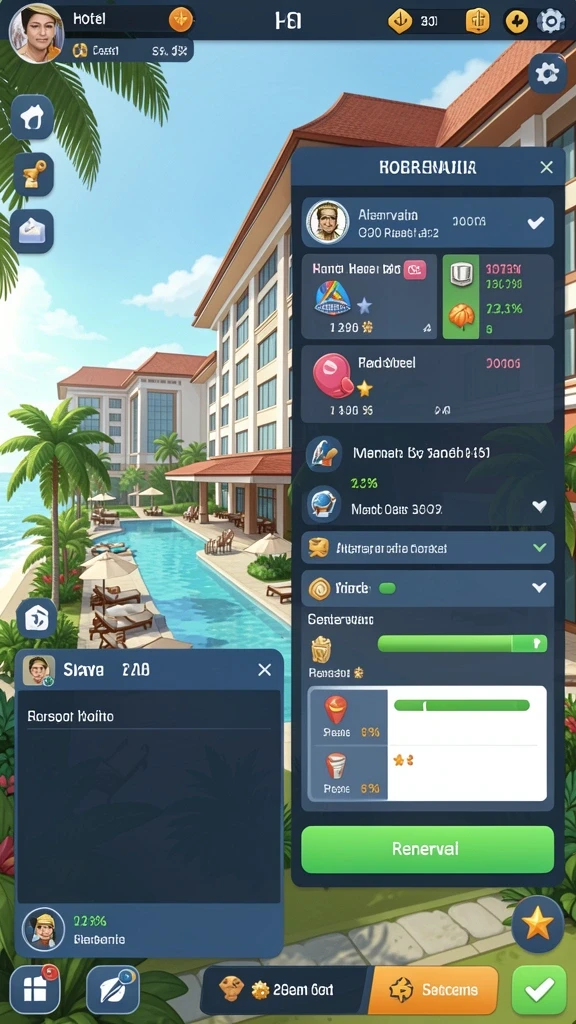 Gameplay yang penuh warna dan menarik.