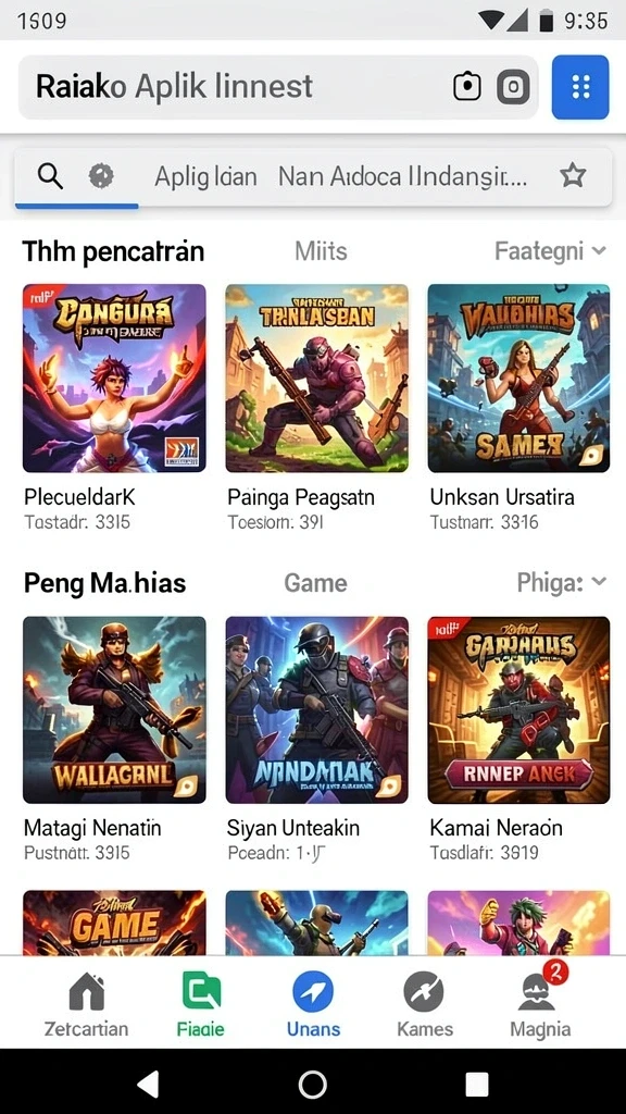 Sistem pertempuran yang dinamis dan seru.