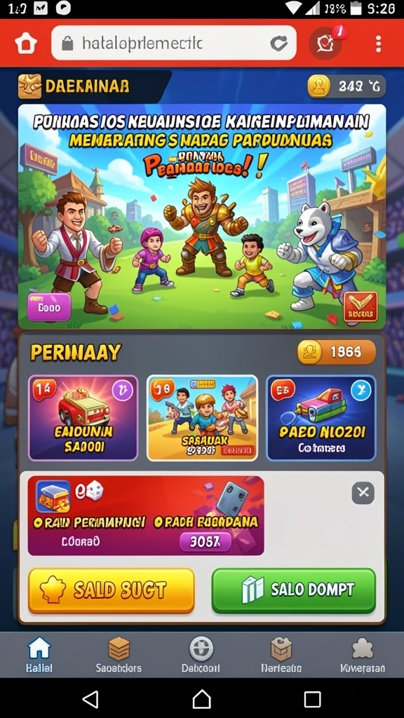 Tampilan antarmuka yang menarik dan mudah digunakan.