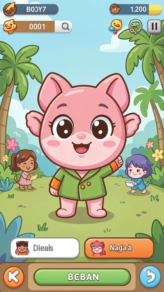 Tantangan menarik di dalam level GUS77.
