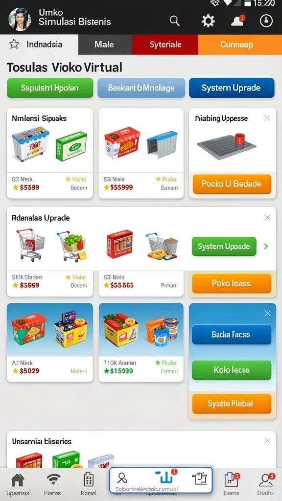 Mode permainan multiplayer yang seru dan interaktif.