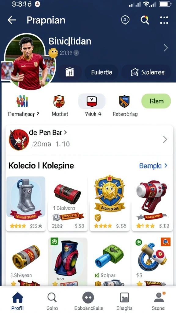 Ragam permainan yang tersedia dalam IDNSCORE.