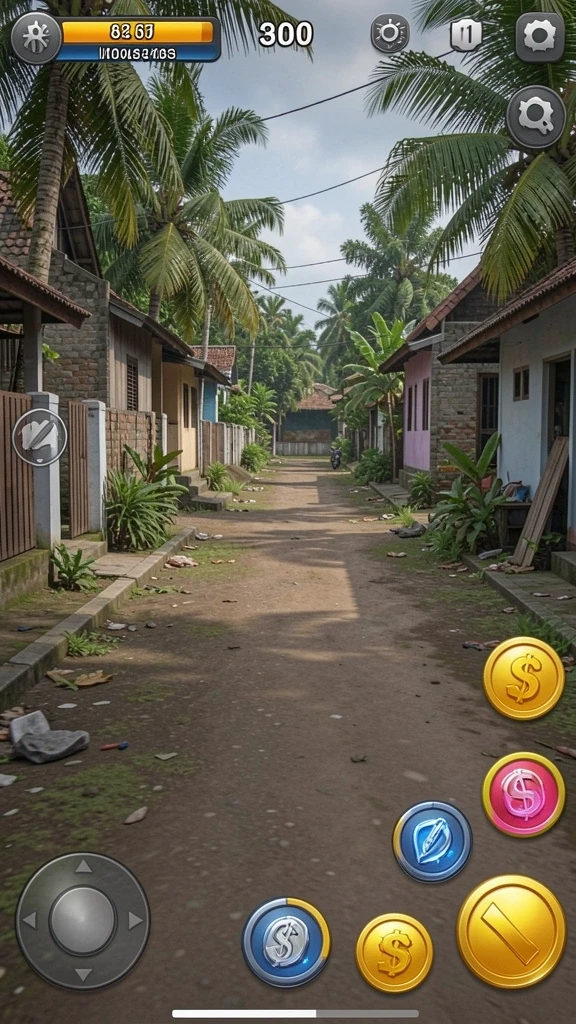 Tangkapan layar menampilkan salah satu level menantang di JKT303.