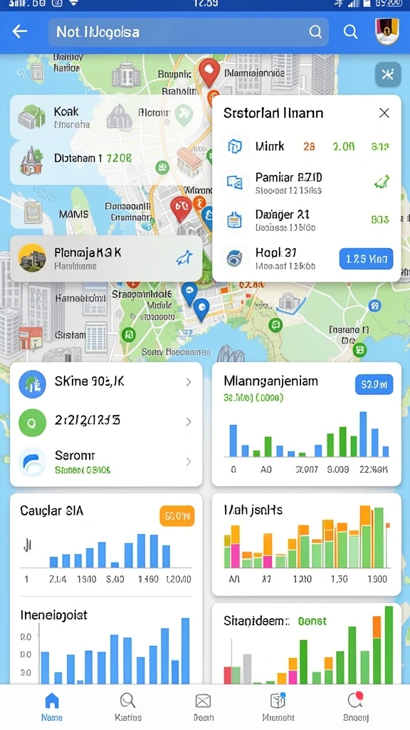 Tampilan awal yang menarik dan user-friendly.