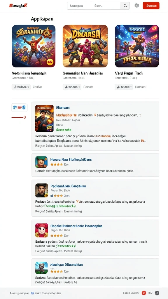 Berbagai karakter unik untuk dipilih dan dimainkan.