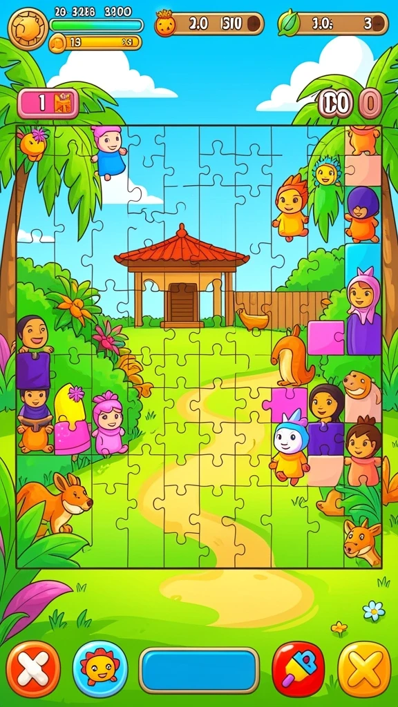 Beragam pilihan permainan yang seru dan menantang.