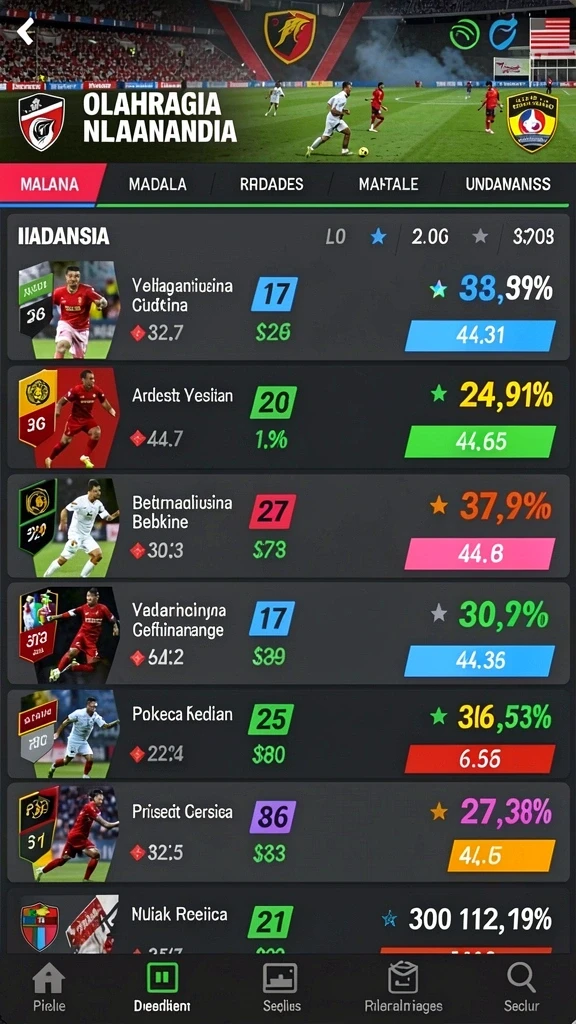 Layar utama MERDEKAWIN dengan tampilan menarik.