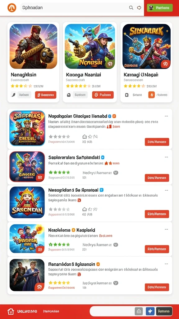 Tampilan antarmuka yang menarik dan mudah digunakan.