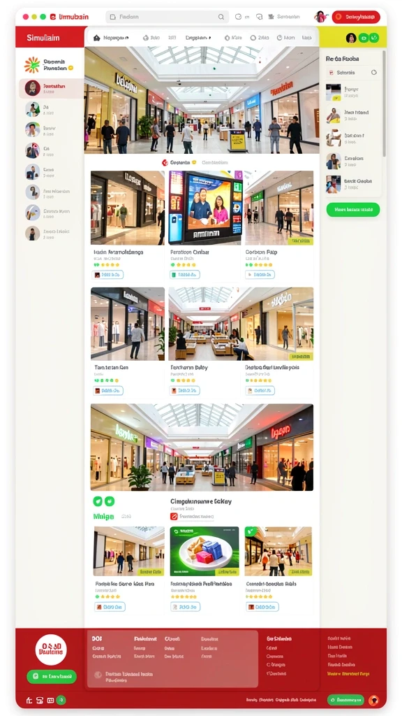 Tampilan antarmuka yang menarik dan modern.