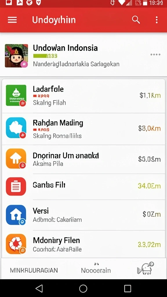 Tampilan antarmuka yang ramah pengguna.