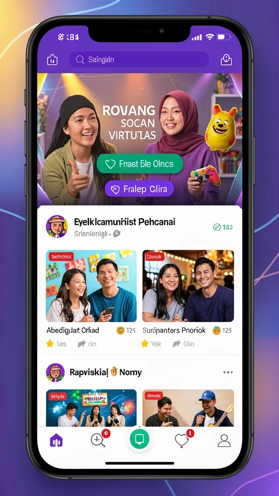Tampilan antarmuka yang ramah pengguna.