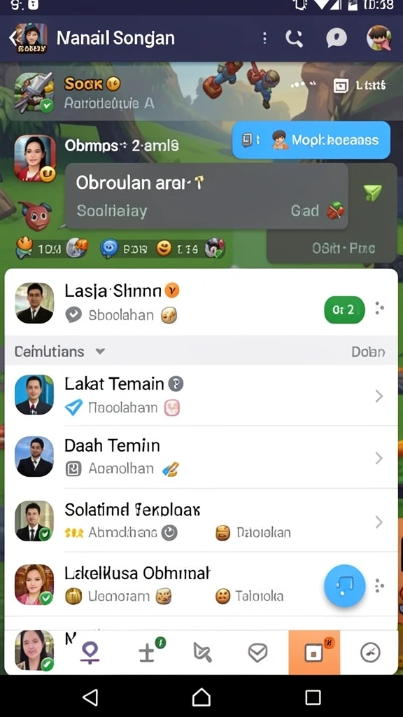 Gameplay yang seru dan penuh tantangan.