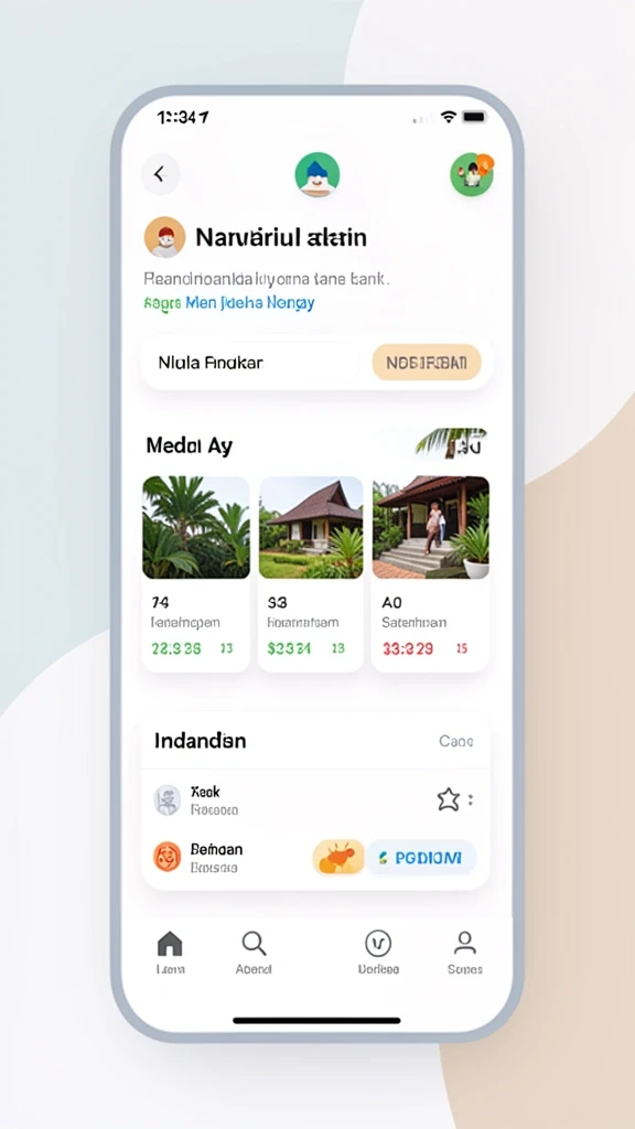 Tampilan antarmuka pengguna yang menarik dan intuitif.