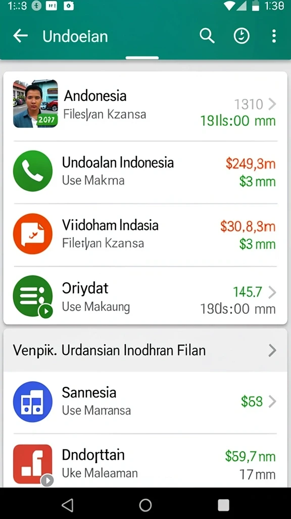 Tampilan antarmuka yang intuitif dan mudah dinavigasi.
