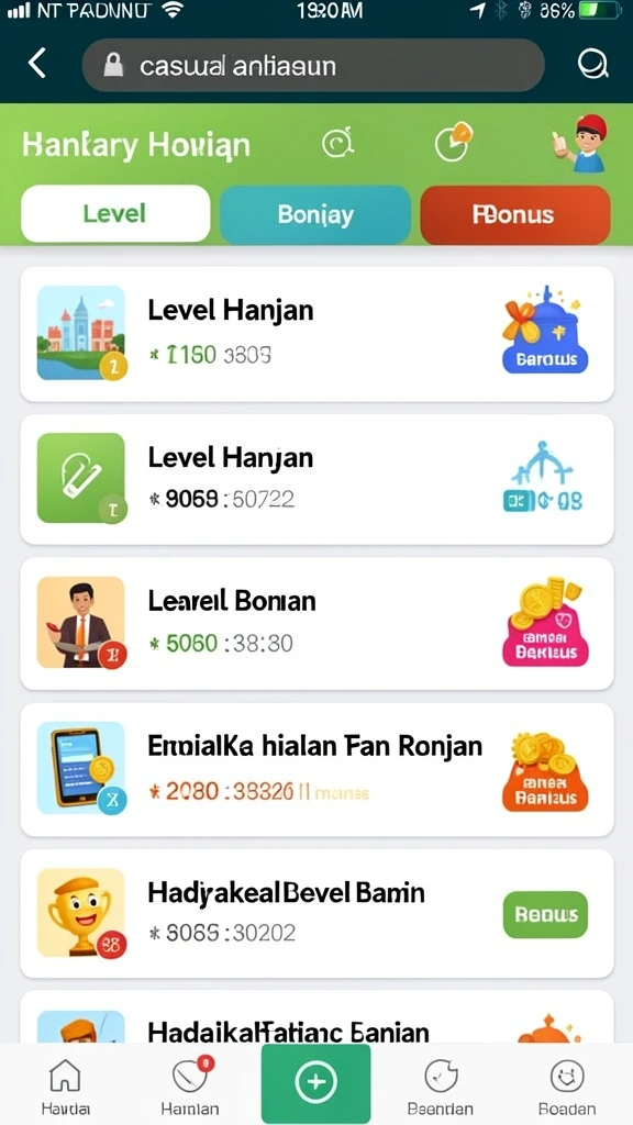 Menampilkan level baru yang menarik dan menantang.