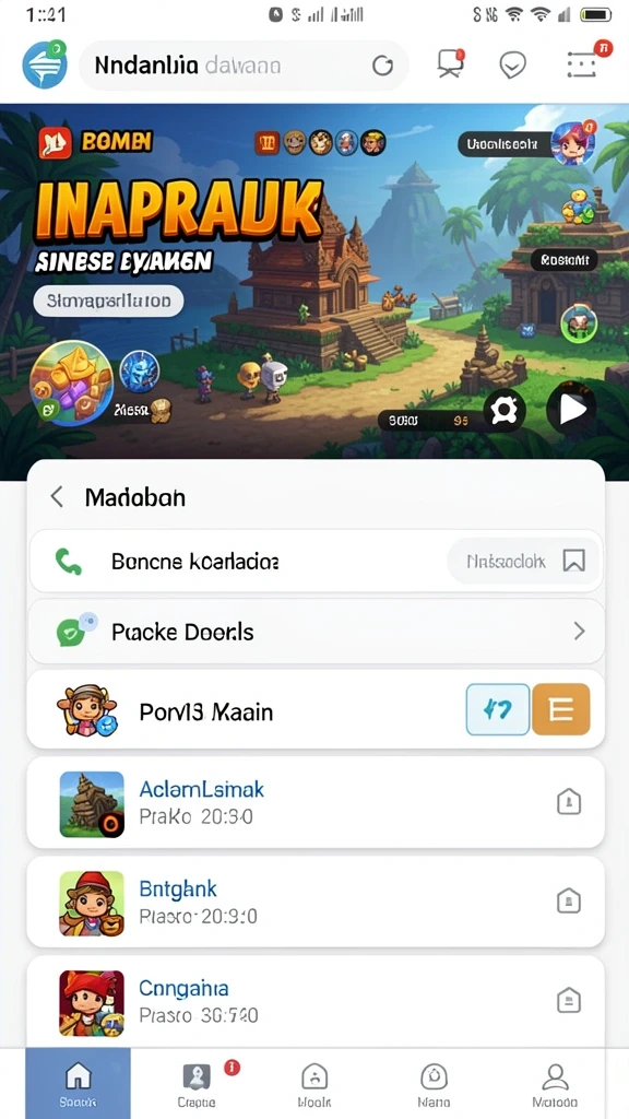 Screenshoot menunjukkan fitur multiplayer yang kompetitif.