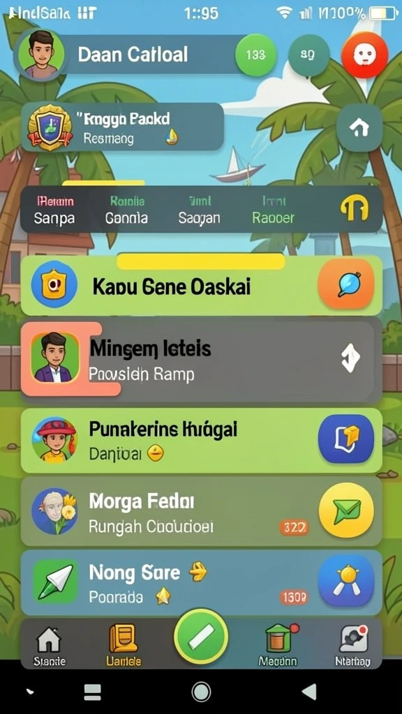 Tampilan antarmuka yang menarik dan intuitif.