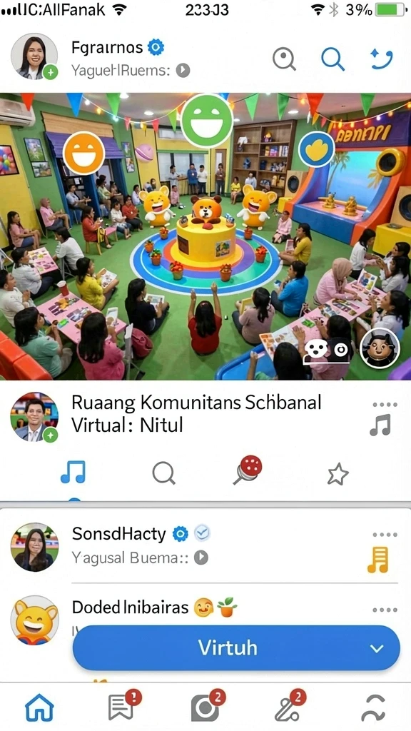 Pengalaman bermain yang seru dan interaktif.