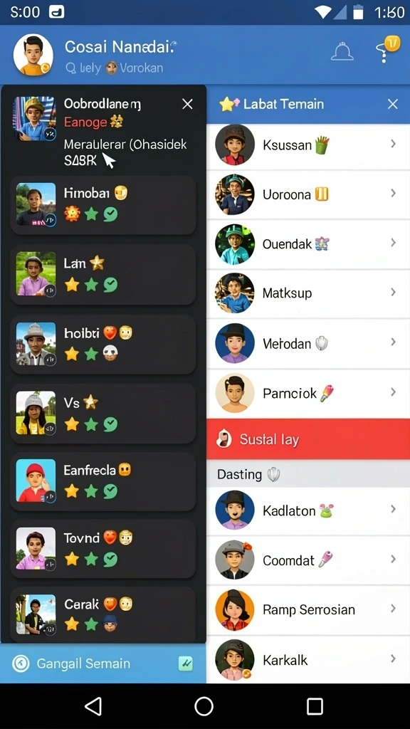 Notifikasi hasil undian secara real-time.