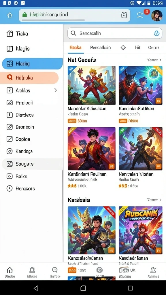 Hadiah menarik yang dapat diperoleh pemain setiap kali level naik.