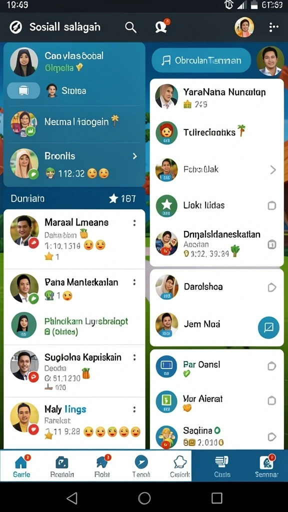 Tampilan antarmuka pengguna yang menarik dan mudah dinavigasi.
