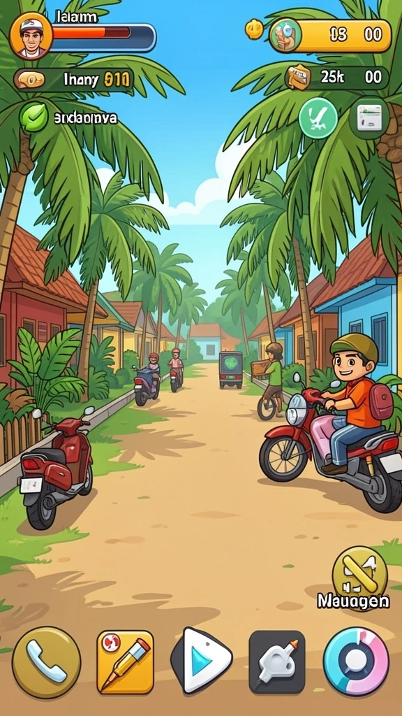 Tampilan antarmuka yang bersih dan mudah dinavigasi.